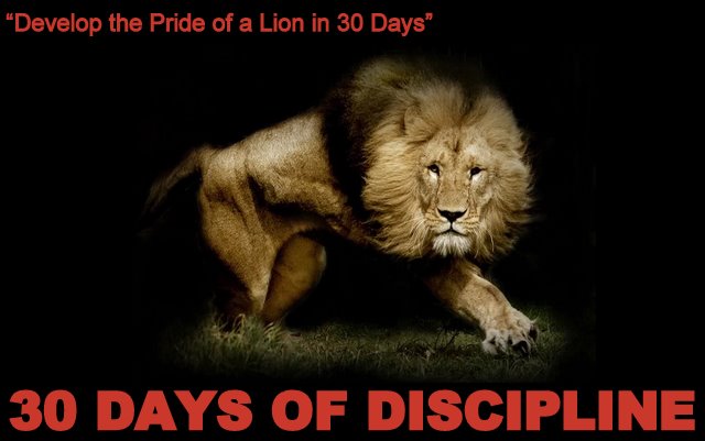 30 Days of Discipline
