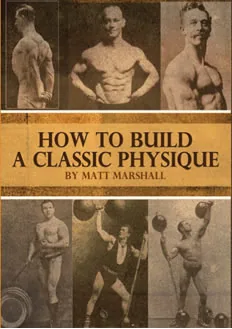 How to Build a Classic Physique How to Build a Classic Physique