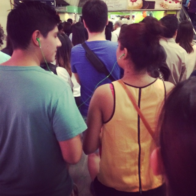 Lessons in anti dominance: share your headphones