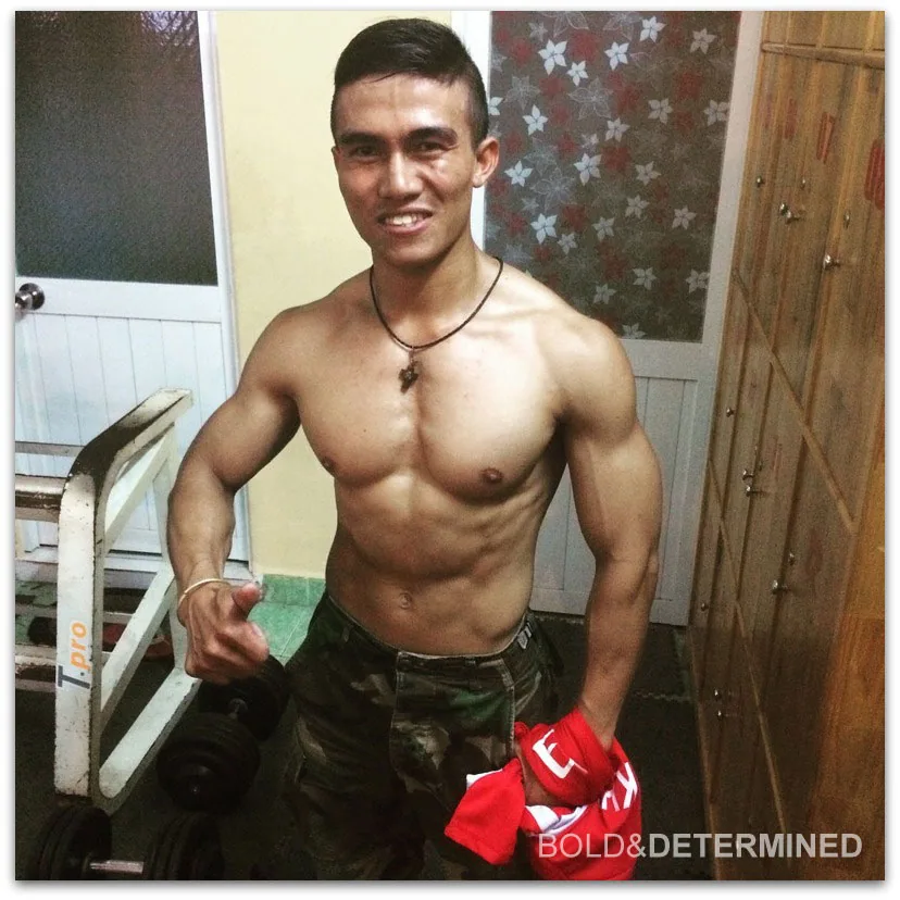 Vietnamese Bodybuilder