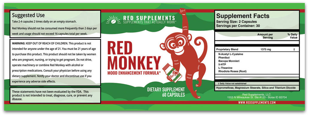 red-monkey-label