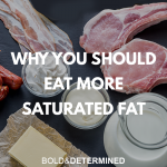 Eat more saturated fat