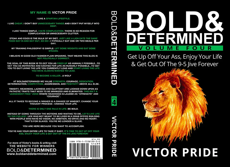 Bold & Determined Volume 4 full cover